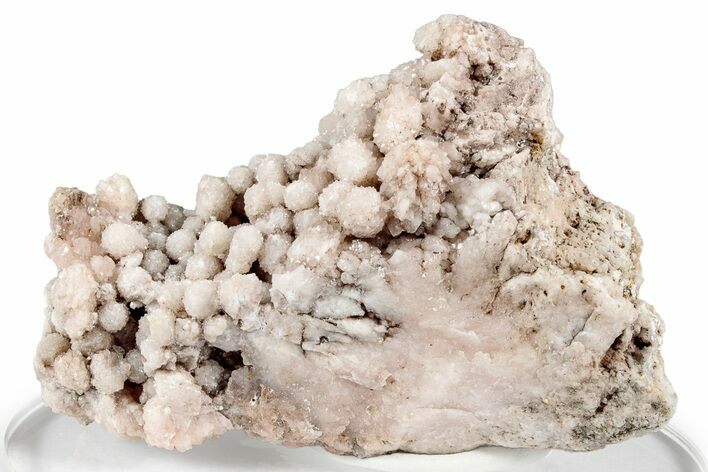 Sparkling Natural Rose Quartz Crystal Cluster - Peru #356527